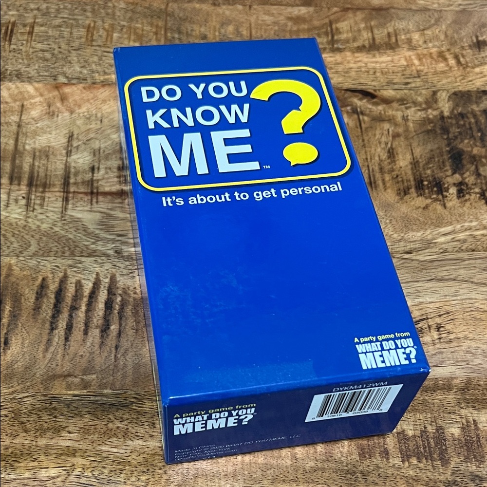 Do You Know Me? Party Game